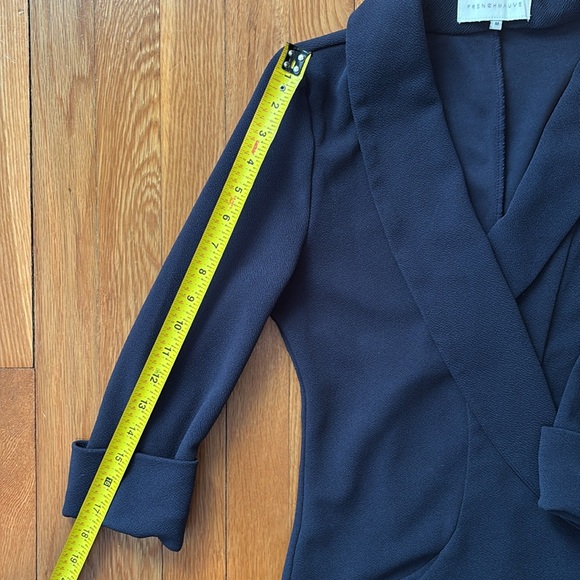 French Mauve (Stitch Fix) Melanie knit tunic blazer with pockets - Picture 15 of 15